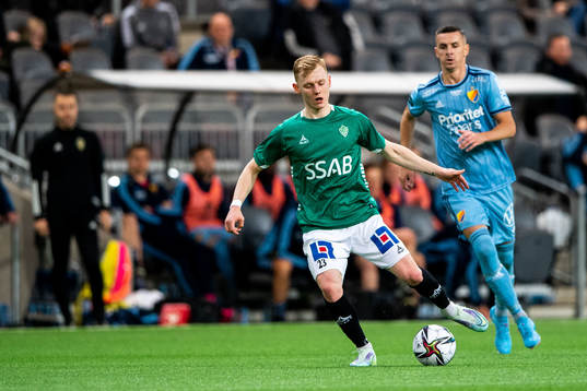Brages Christopher Redenstrand och Djurgårdens Haris