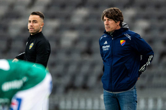 Djurgårdens tränare Thomas Lagerlöf