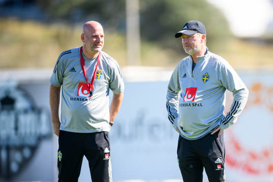 Magnus Wikman, assistant coach and Peter Gerhardsson, head