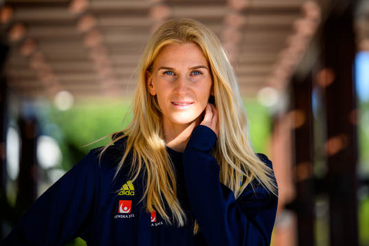 Sofia Jakobsson pose for a portrait