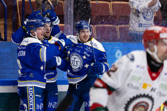 Leksands Patrik Zackrisson, Max Veronneau och Matt Caito