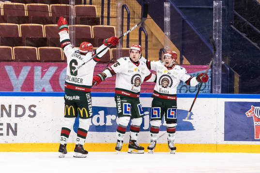 Frölundas Ryan Lasch jubel