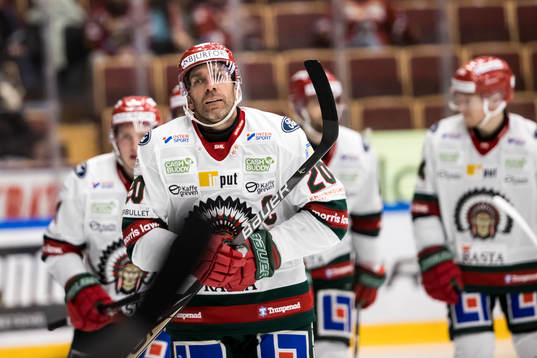 Frölundas Joel Lundqvist jublar
