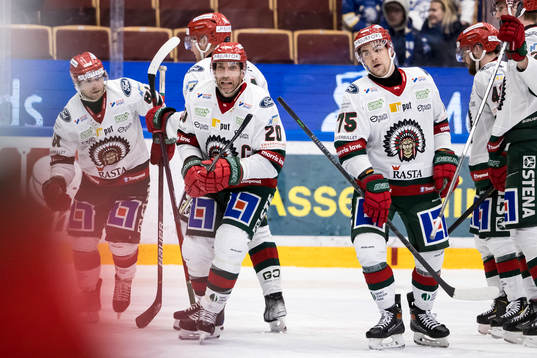 Frölundas Joel Lundqvist jubel