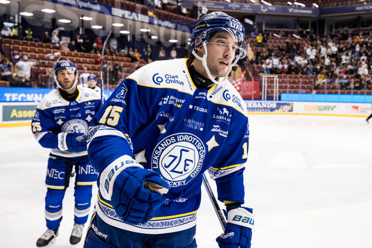 Leksands Max Veronneau jubel