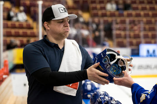 Leksands materialförvaltare Jesper Korning