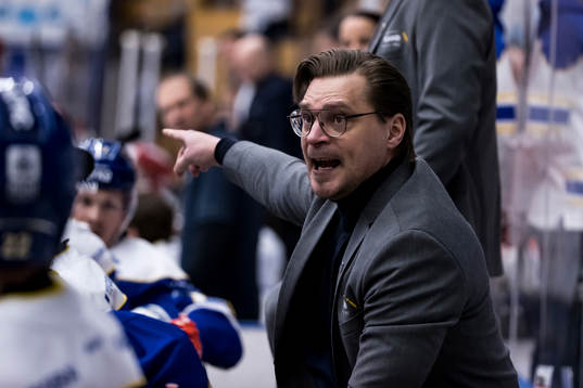 Leksands tränare Björn Hellkvist