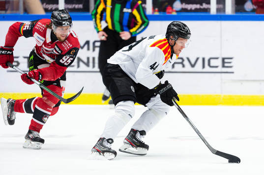 Malmö Redhawks Carl Persson och Brynäs Nicklas Danielsson