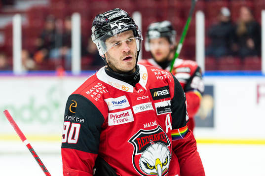 Malmö Redhawks Lance Bouma deppar