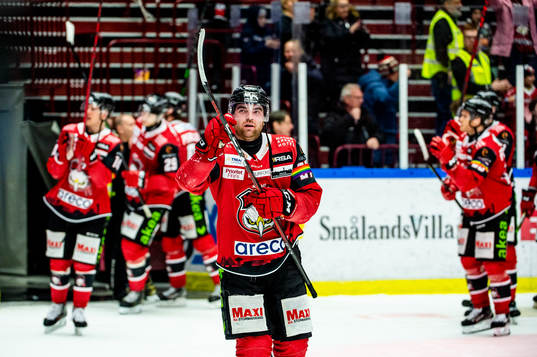 Malmö Redhawks Ponthus Westerholm jublar