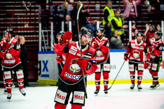 Malmö Redhawks Ponthus Westerholm jublar