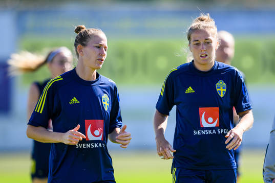 Emma Berglund and Filippa Angeldahl