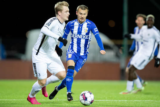 Utsiktens Billy Nordström  och IFK Göteborgs Patrik