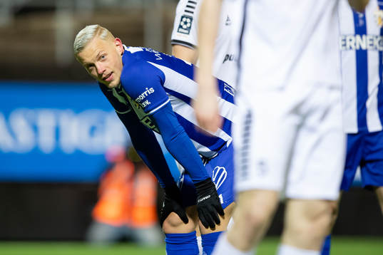 IFK Göteborgs Erik Sorga deppar