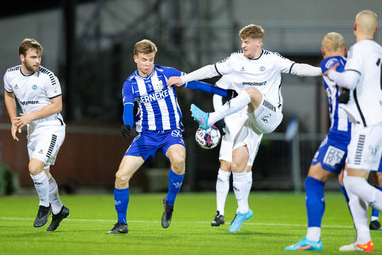 IFK Göteborgs Alfons Nygaard  och Utsiktens Markus
