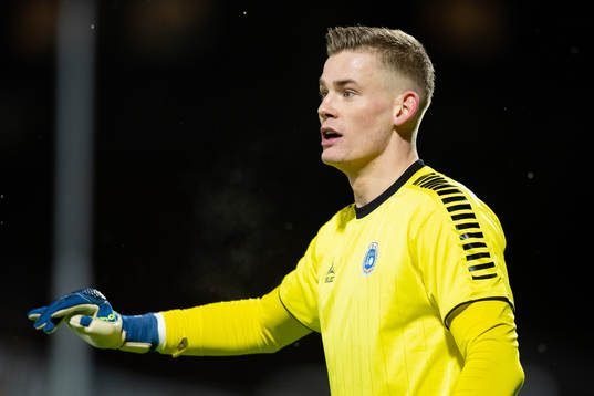 Utsiktens målvakt Johan Brattberg