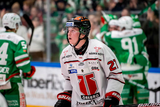 Örebros Linus Öberg deppar