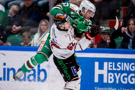 Rögles Leon Bristedt och Örebros Robert Leino