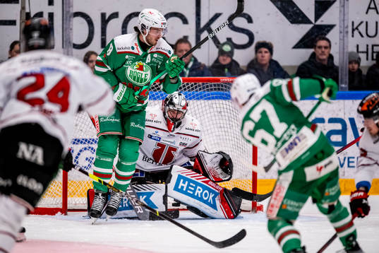 Rögles Leon Bristedt gör 2-1