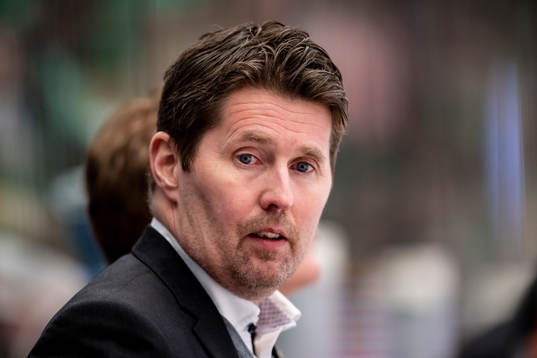 Örebros assisterande tränare Stefan Klockare