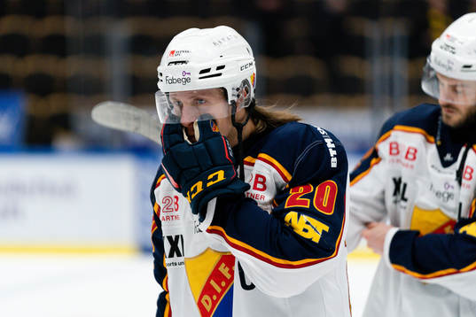 Djurgårdens Marcus Sörensen deppar
