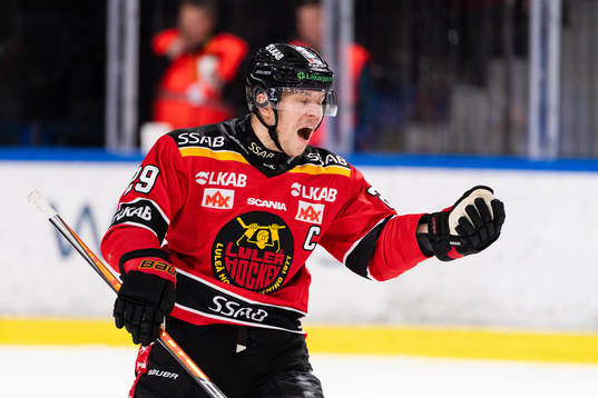 Luleås Erik Gustafsson deppar