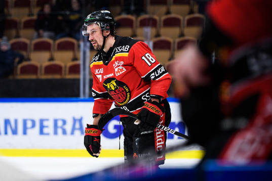 Luleås Sami Lepistö deppar
