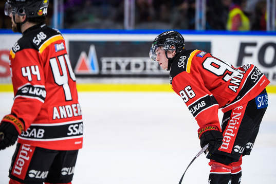 Luleås Pontus Andreasson deppar