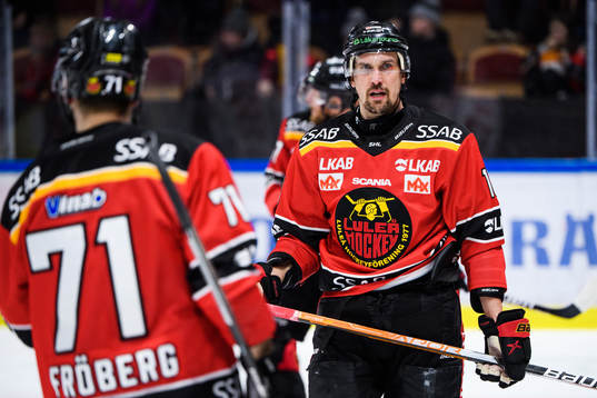 Luleås Sami Lepistö deppar