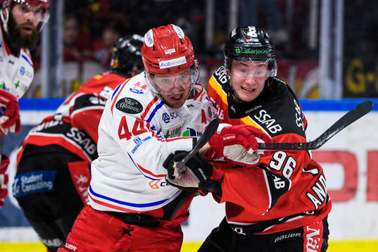 Timrås Jacob Blomqvist och Luleås Pontus Andreasson
