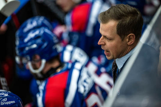 Oskarshamns tränare Martin Filander