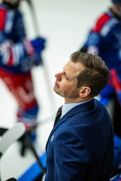 Oskarshamns tränare Martin Filander