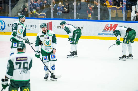 Färjestads spelare deppar