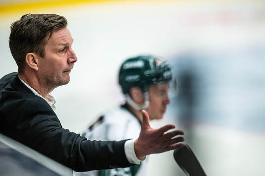 Färjestads tränare Johan Pennerborn