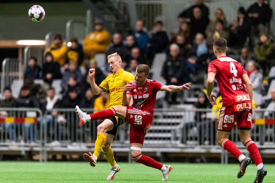 Elfsborgs Oscar Aga och Skövdes Elias Lindell