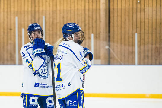 Leksands Wilma Johansson och Tereza Vanisova deppar