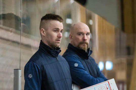 Leksands tränare Mathias Olsson deppar