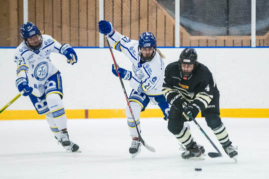 Leksands Tereza Vanisova och SDEs Kayleigh Hamers