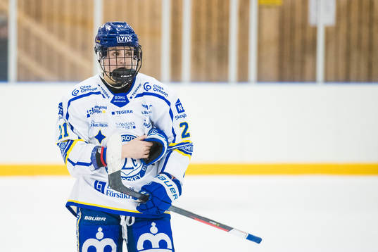 uLeksands Tereza Vanisova nder ishockeymatchen i SDHL