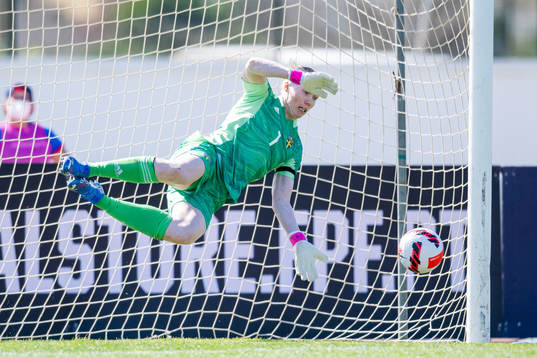 Goalkeeper Hedvig Lindahl of Sweden