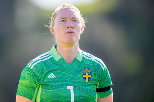 Goalkeeper Hedvig Lindahl