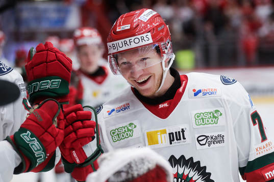 Frölundas Andreas Borgman jublar
