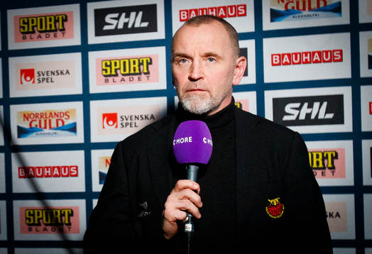 Luleås tränare Thomas Berglund