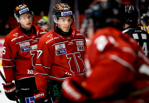 Örebros Kristaps Zile deppar