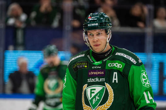 Färjestads Victor Ejdsell deppar
