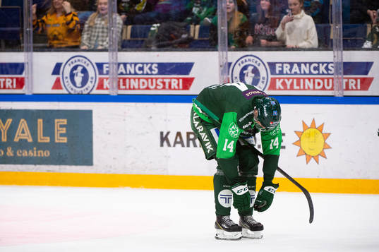 Färjestads Victor Ejdsell deppar
