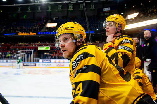 Skellefteås Jonathan Pudas och Måns Forsfjäll
