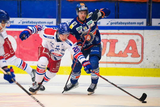 Oskarshamns Lukas Pilö och Växjös Emil Forslund