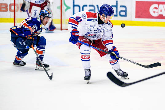 under ishockeymatchen i SHL mellan Växjö och Oskarshamn