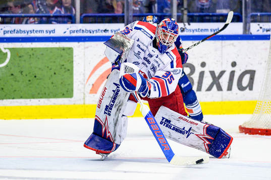 Oskarshamns målvakt Joe Cannata